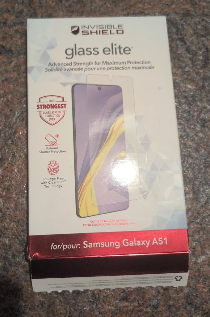 Nieuwe InvisibleShield Glass Elite Samsung Galaxy A51, Ophalen of Verzenden