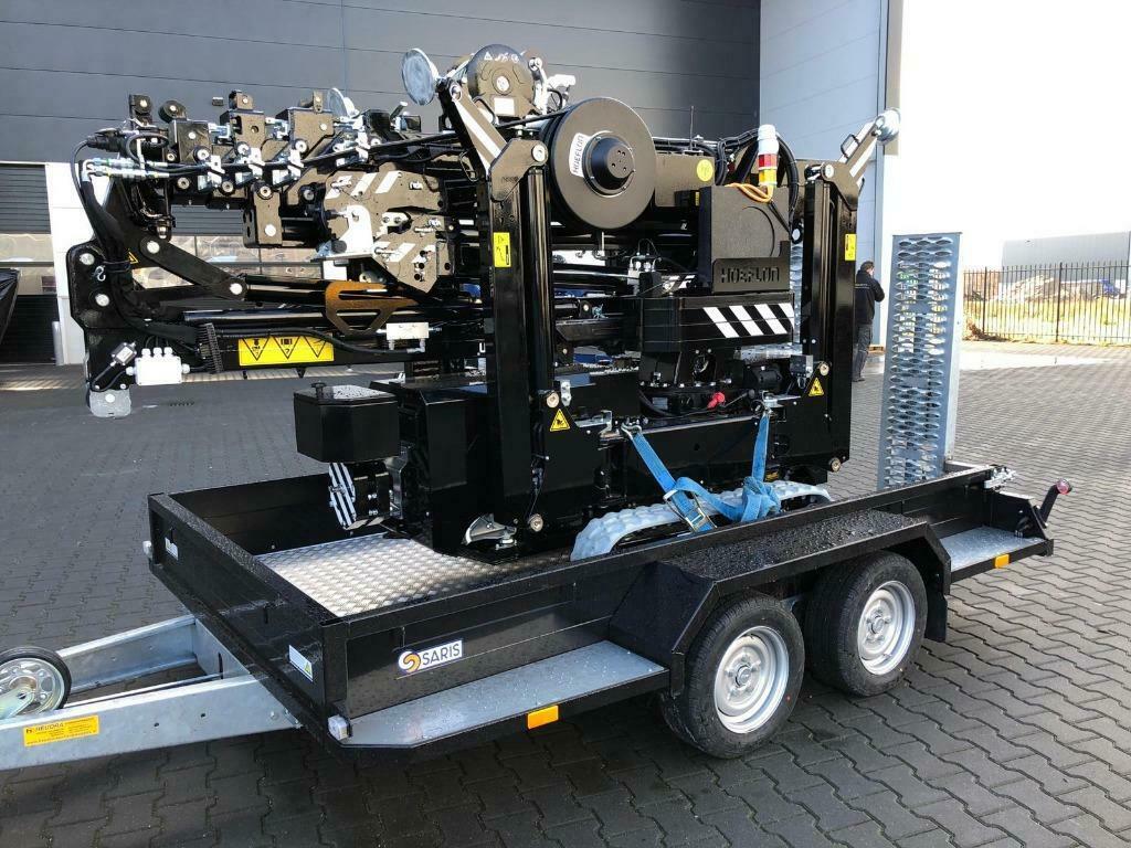 Hijskraan huren met machinist (compactkraan), Zakelijke goederen, Ophalen of Verzenden, Hijswerktuig