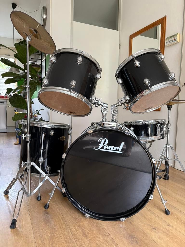 Pearl drumstel Target serie, Muziek en Instrumenten, Ophalen, Zo goed als nieuw, Pearl