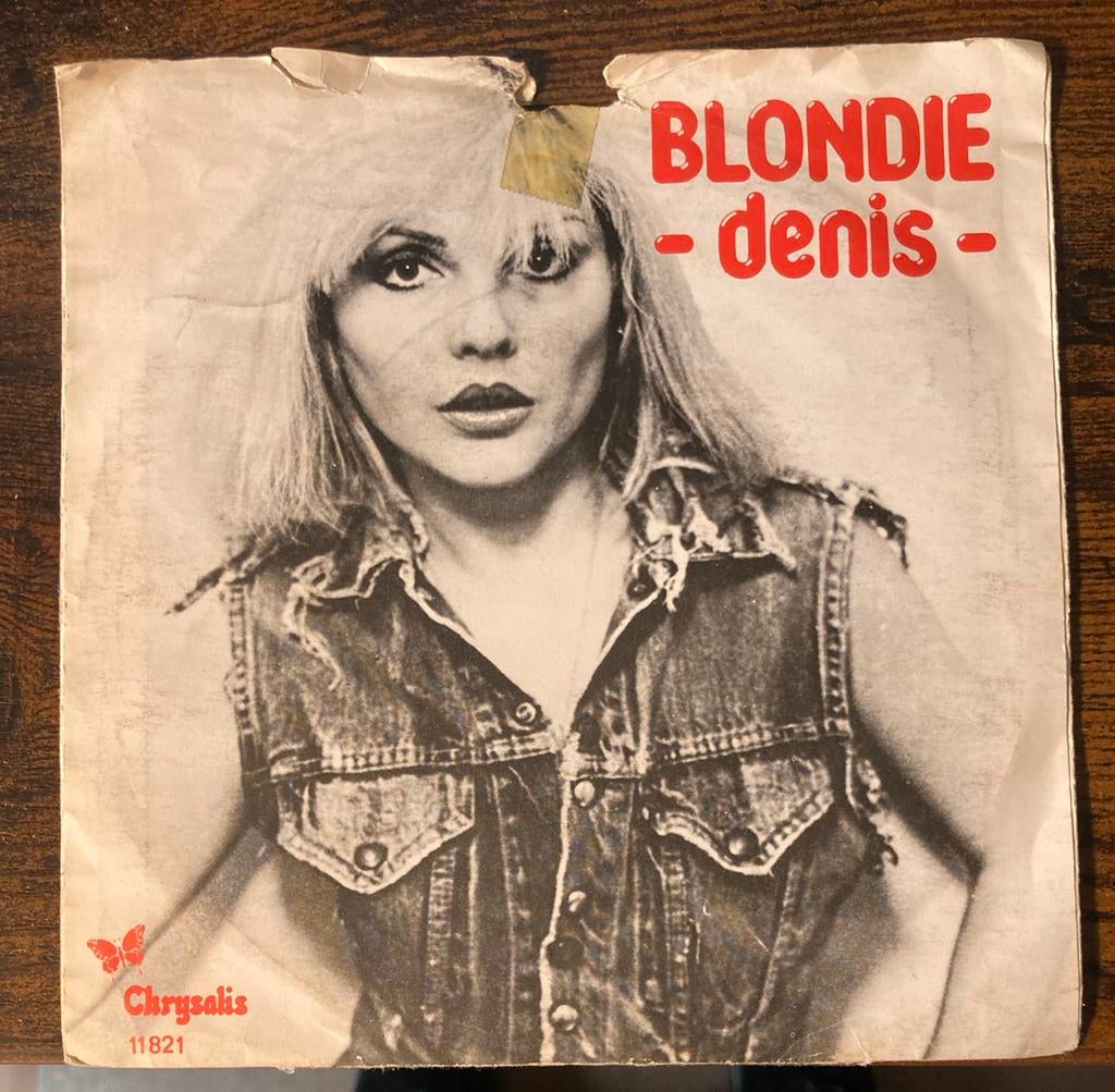 Blondie - Denis Single (Hoes Beschadigd), Cd's en Dvd's, Vinyl Singles, Gebruikt, 7 inch, Single, Ophalen of Verzenden