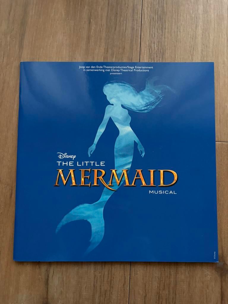 Disney’s The Little Mermaid musical Programma, Boeken, Ophalen of Verzenden, Zo goed als nieuw, Ballet of Musical
