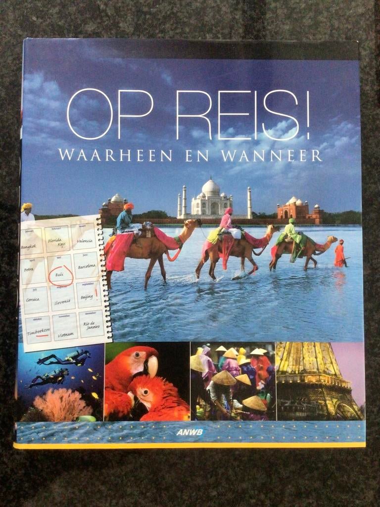 Op Reis - uitgave ANWB - nieuwstaat, Ophalen of Verzenden, Zo goed als nieuw