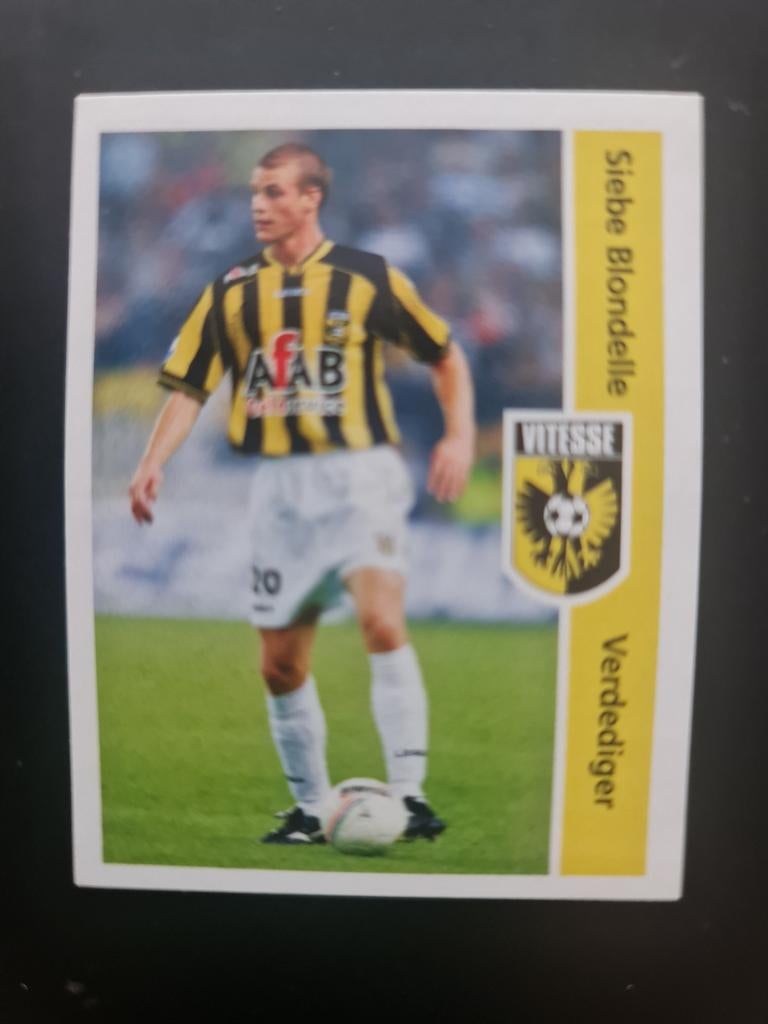 Siebe Blondelle Vitesse Spelerskaart, Ophalen of Verzenden, Nieuw, Vitesse, Spelerskaart