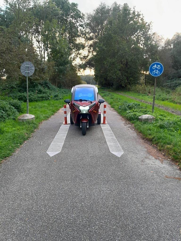 Gappy Triple Dutch scoot. Biro & Canta killer! Best getest., Diversen, Brommobielen en Scootmobielen, Ophalen of Verzenden, 46 km of meer