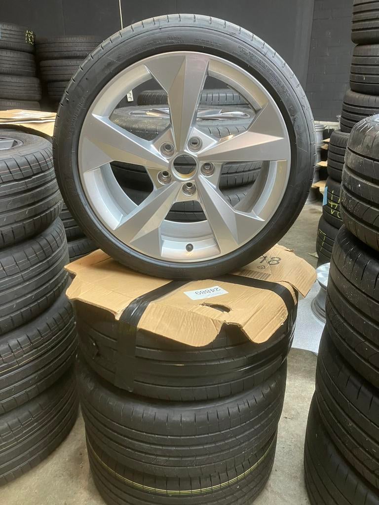 18 inch originele Audi A3 velgen met zomerbanden NIEUW, Banden en Velgen, Nieuw, Ophalen of Verzenden, Audi