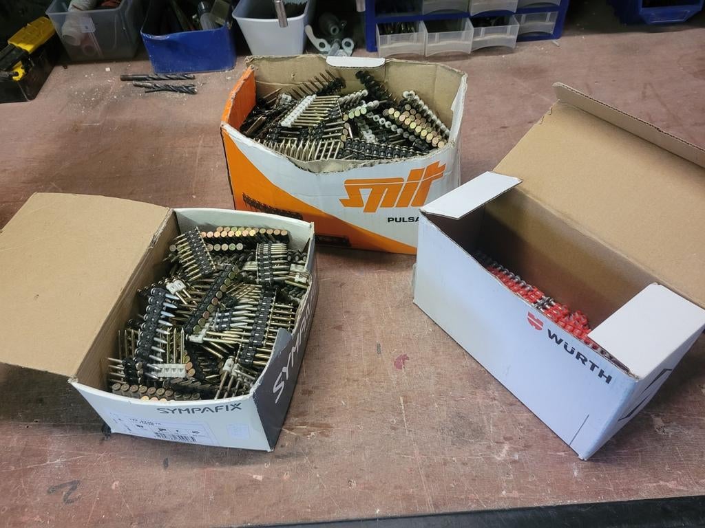 Spit puls nagels ruim 3000 stuks, Ophalen of Verzenden, Nieuw