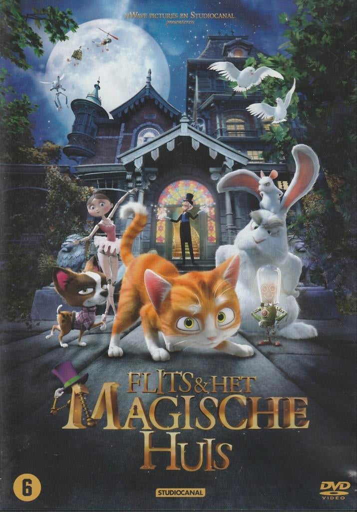 Flits & het Magische Huis (2013) NL dvd, Alle leeftijden, Ophalen of Verzenden, Zo goed als nieuw, Europees