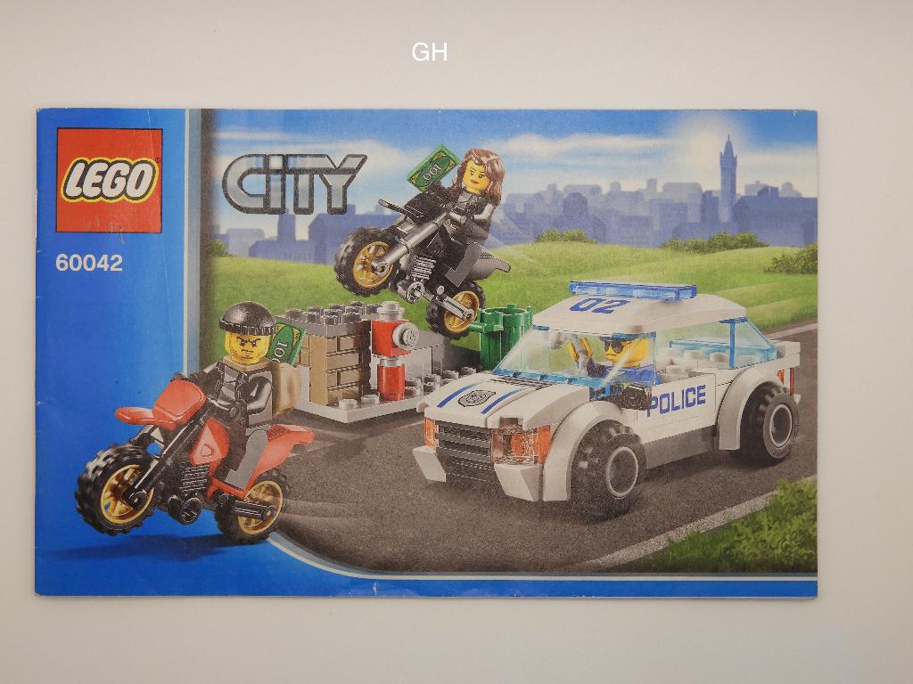 Lego 60042 High Speed Police Chase, Ophalen of Verzenden, Gebruikt, Complete set, Lego