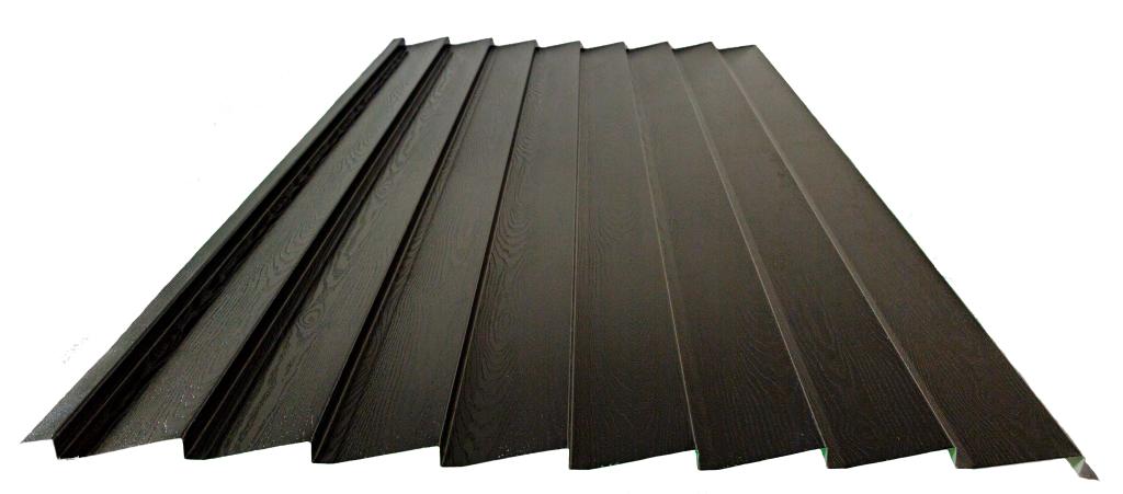 potdeksel profielplaten houtnerf zwart en antraciet, Doe-het-zelf en Verbouw, Ophalen, Nieuw, Overige materialen, Minder dan 20 mm