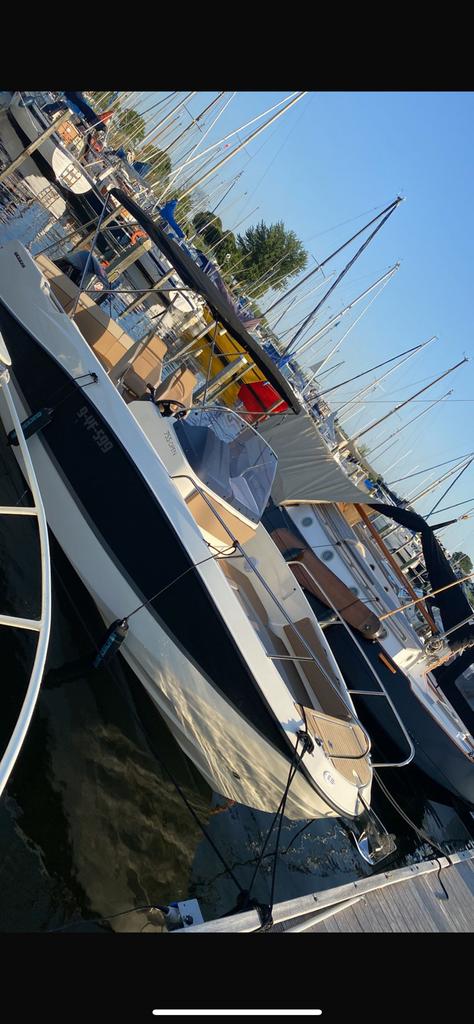 quicksilver 755 open mercury 300 PRO XS inruil mogelijk, Zo goed als nieuw, Ophalen, 70 pk of meer, Buitenboordmotor