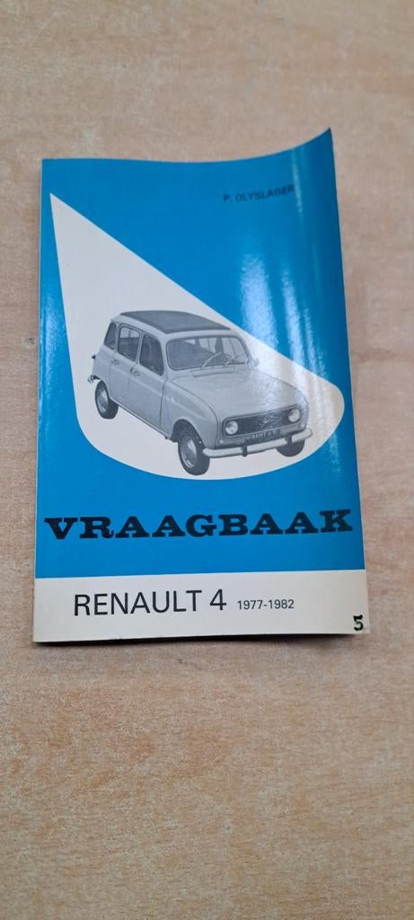 Renault 4 Vraagbaak 1977-1982, Ophalen of Verzenden
