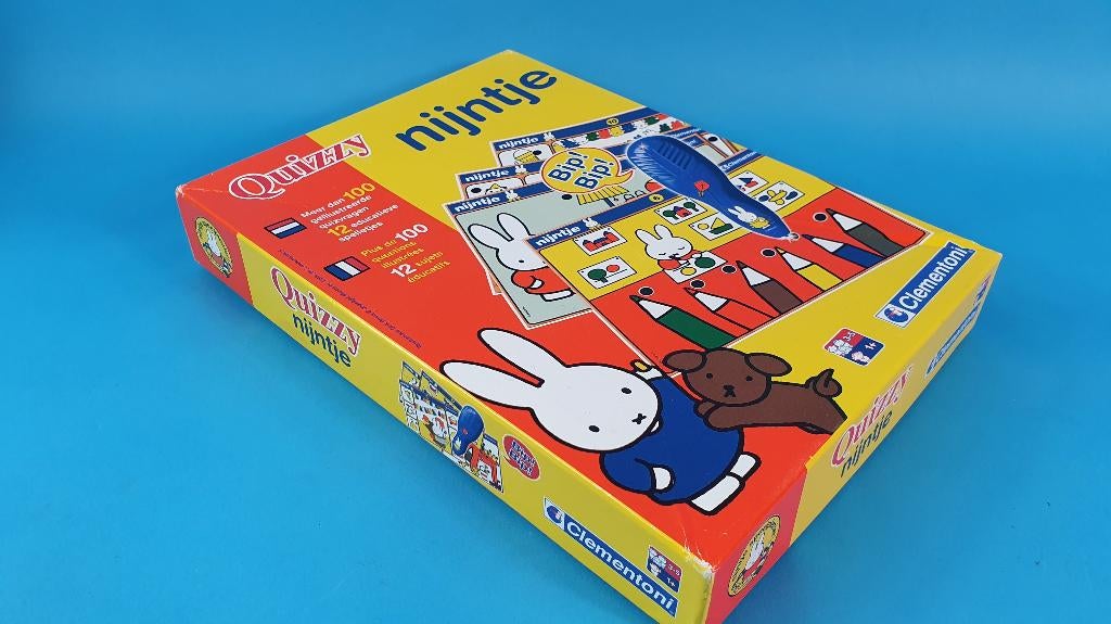 Quizzy Nijntje, Clementoni, compleet. 1A8, Tweedehands verkoop, Tweedehands verkoop, Gebruikt, Ophalen of Verzenden