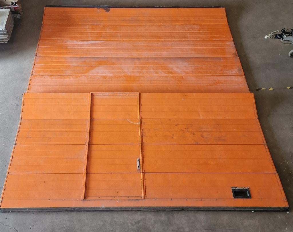 4000 x 4500 crawford overheaddeur roldeur garagedeur, Doe-het-zelf en Verbouw, Gebruikt, Garagedeur, Ophalen of Verzenden, Metaal