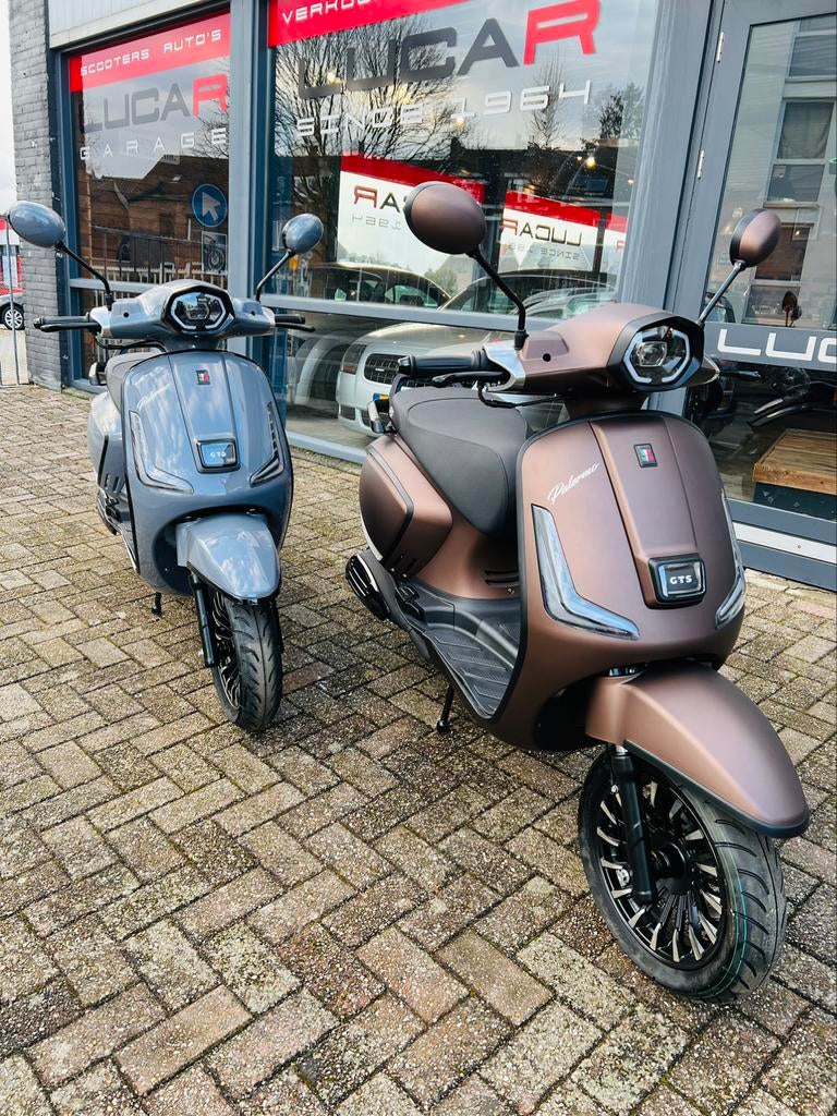 !!GTS Palermo Nieuw (No vespa), Fietsen en Brommers, Scooters | Overige merken, Nieuw, Maximaal 45 km/u, Benzine, Ophalen