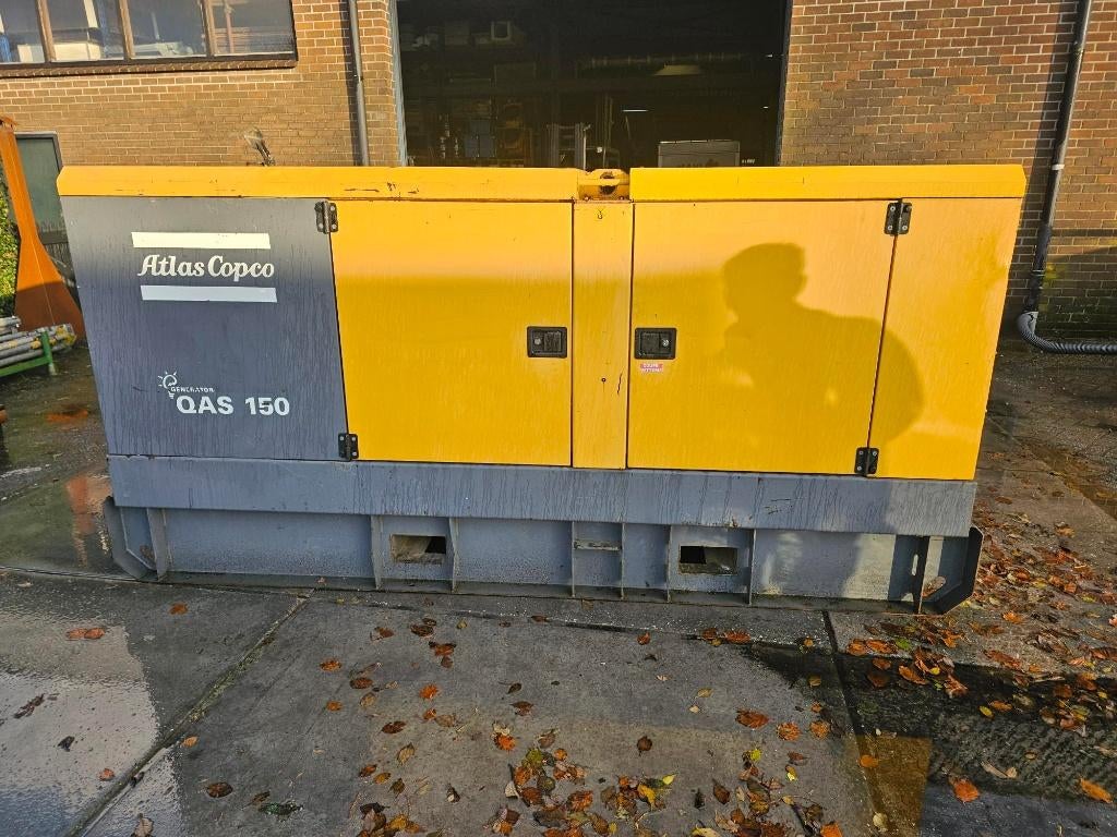 Atlas Copco QAS 150 Kva aggregaat generator, Ophalen, Gebruikt, Atlas Copco, Dieselolie