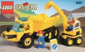 LEGO 6581-1 - Dig N' Dump, Kinderen en Baby's, Speelgoed | Duplo en Lego, Gebruikt, Lego, Info@lego.nl, Ophalen of Verzenden