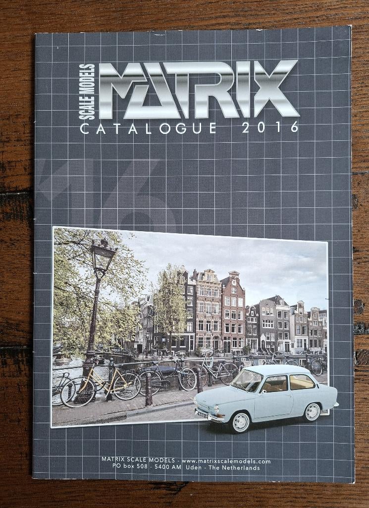 Catalogus van Matrix Scale Models 2016, Ophalen of Verzenden, Zo goed als nieuw, Catalogus