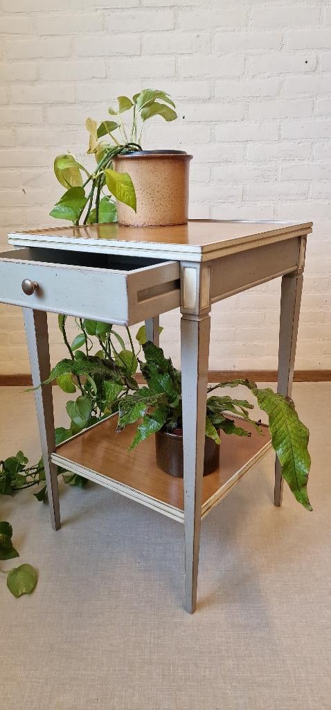 Unieke vintage lamptafel, Ophalen
