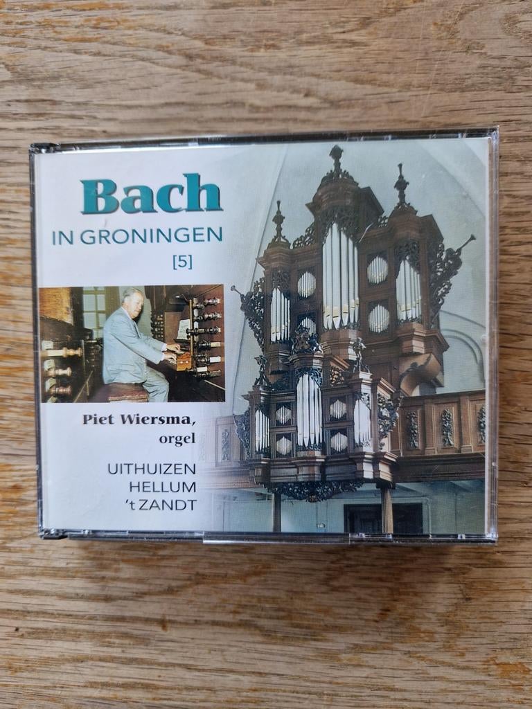 Bach in Groningen - Piet Wiersma, orgel, Ophalen of Verzenden