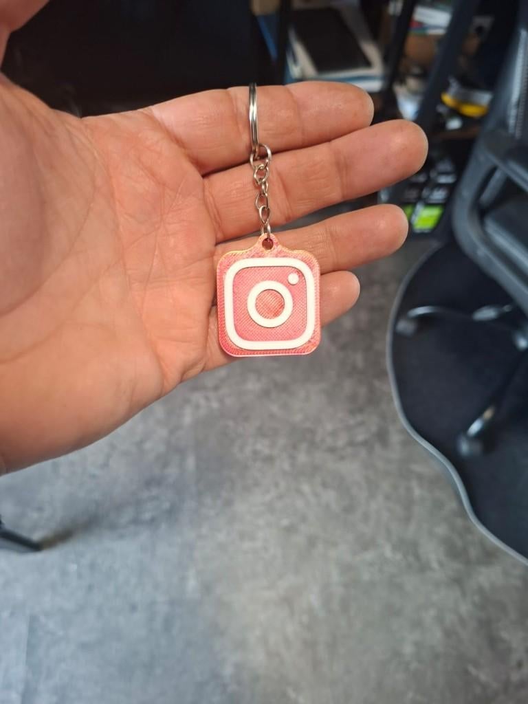 Instagram NFC Sleutelhanger, Ophalen of Verzenden, Nieuw