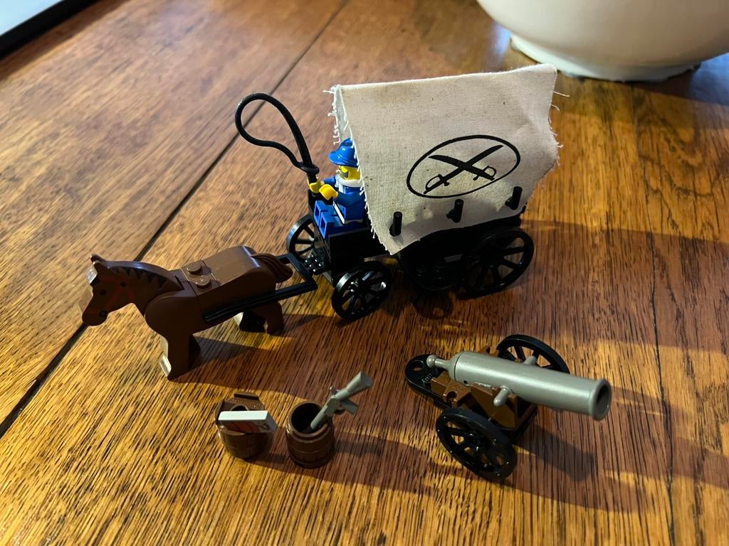 Lego 6716   Huifkar met kanon, Verzenden, Zo goed als nieuw