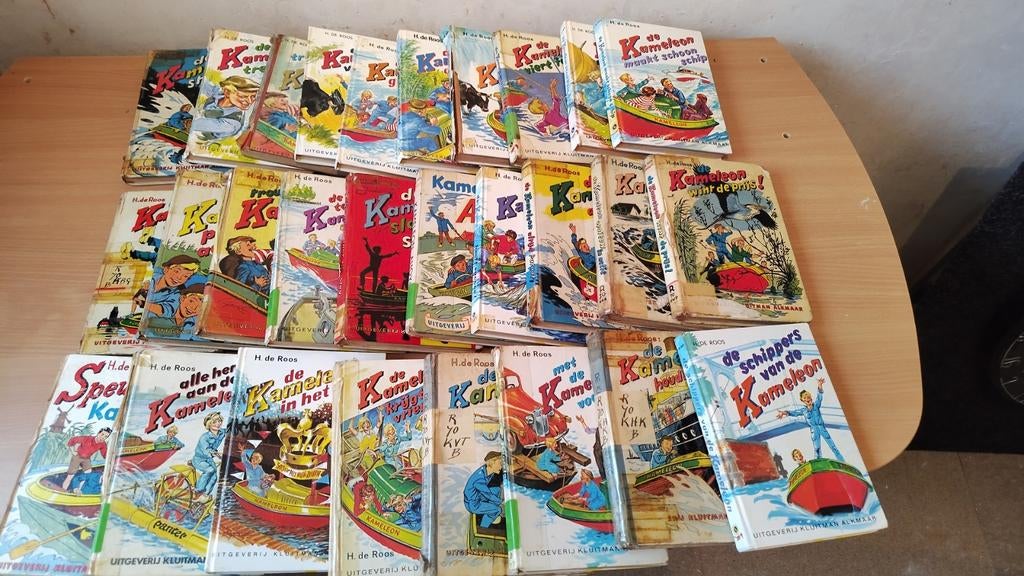 28 Kameleon Boeken - Avonturen van Sietse & Hielke, Ophalen of Verzenden, Gelezen, H. de Roos, Fictie algemeen