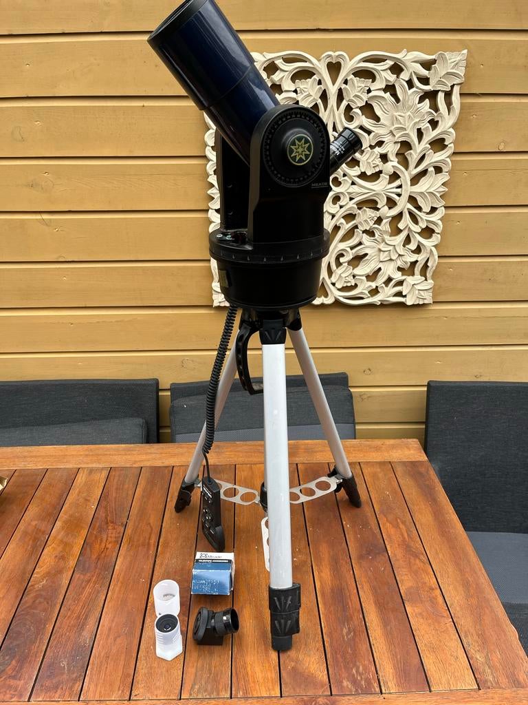 Meade ETX 70 telescoop met Autostar, Audio, Tv en Foto, Optische apparatuur | Telescopen, Ophalen, 80 tot 200 mm, Spiegeltelescoop (reflector)