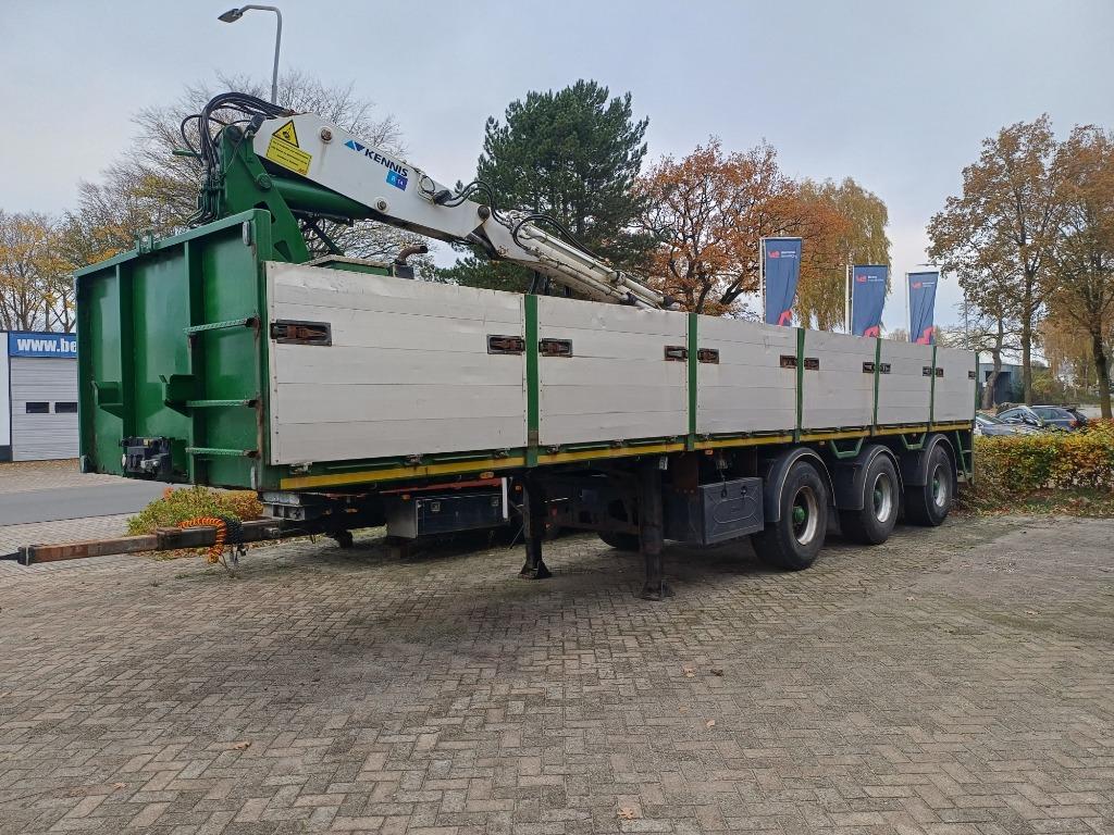 pacton stenen trailer, Auto's, Bedrijf, Diesel, Te koop, Groen