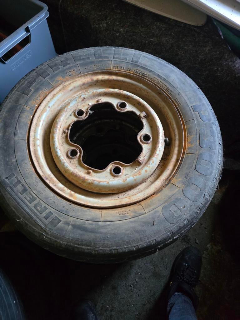 Volkswagen t1 t2 a velgen 14 inch set van 4 stuks, Ophalen, Volkswagen, T2, Vw