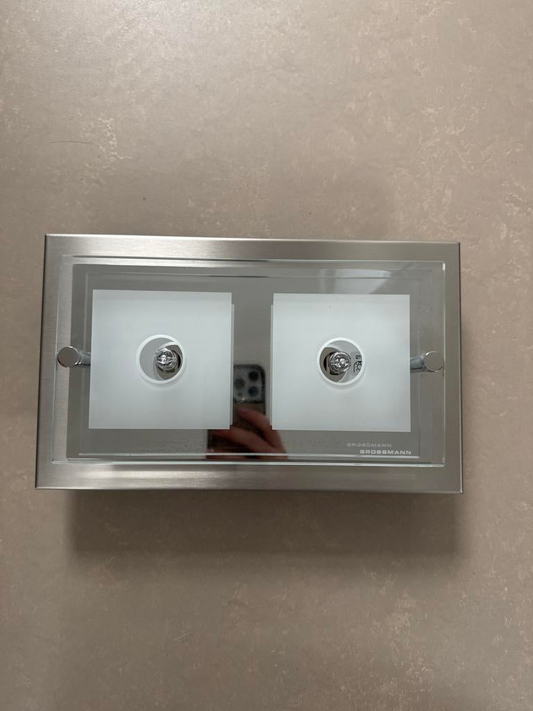 Grossmann Plafondlamp - 26,5x16 cm, Huis en Inrichting, Ophalen, Zo goed als nieuw, Metaal