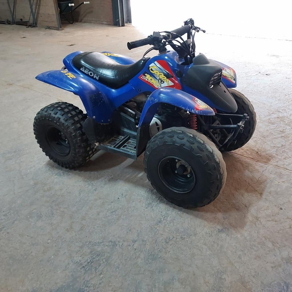 Aeon Cobra (kinder)Quad, 1 cilinder, 50 cc, 11 kW of minder