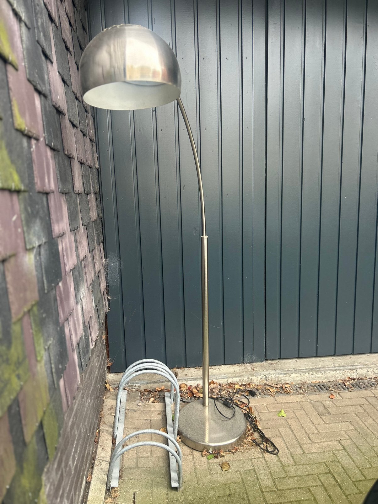 Mooie booglamp te kiopt, Huis en Inrichting, Ophalen, Zo goed als nieuw, Metaal, 150 tot 200 cm