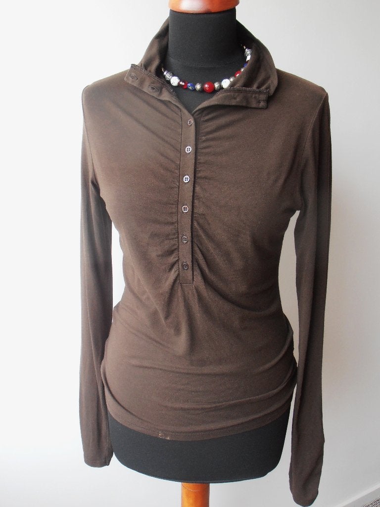 Essentiel Antwerp - prachtig bruin truitje - 38 (3), Kleding | Dames, Maat 38/40 (M), Bruin, Ophalen of Verzenden, Zo goed als nieuw