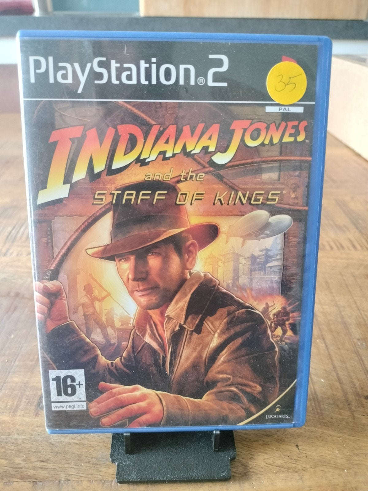 Indiana Jones and the Staff of Kings - PlayStation 2, Avontuur en Actie, Gebruikt, 1 speler, Ophalen of Verzenden