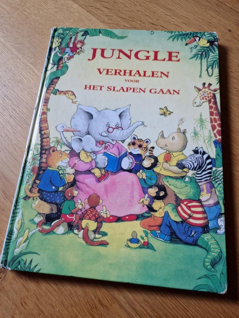 VOORLEESBOEK JUNGLE VERHALEN, Boeken, Ophalen of Verzenden