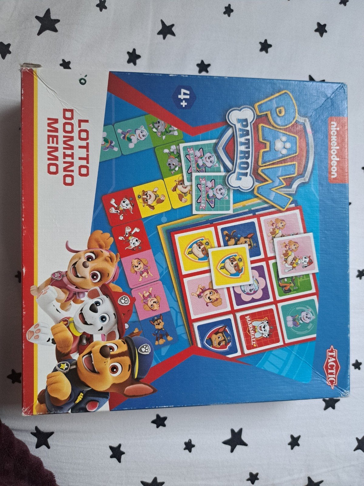 Paw patrol 3in1: Lotto, Domino en Memory, Ophalen of Verzenden, Gebruikt, Jongen of Meisje