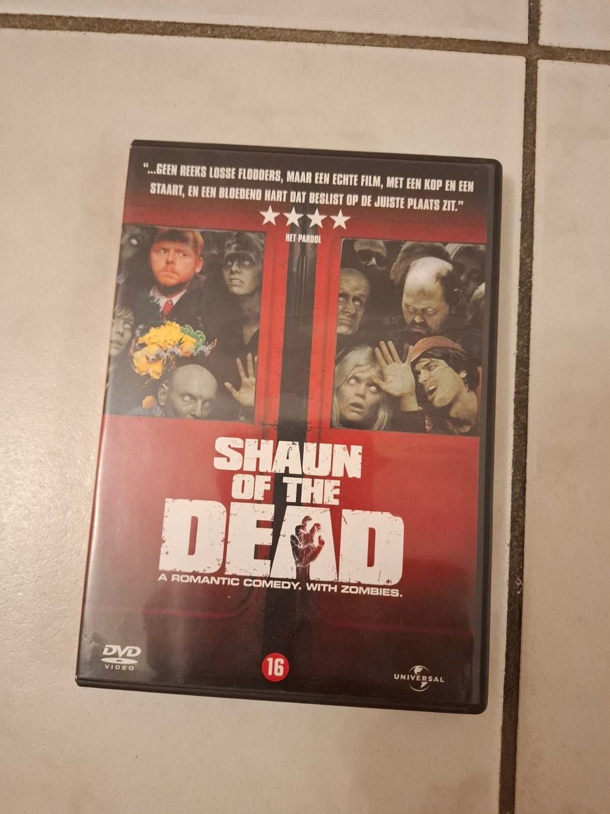 Shaun of the Dead DVD, Vanaf 16 jaar, Ophalen, Zo goed als nieuw, Oorlog of Misdaad
