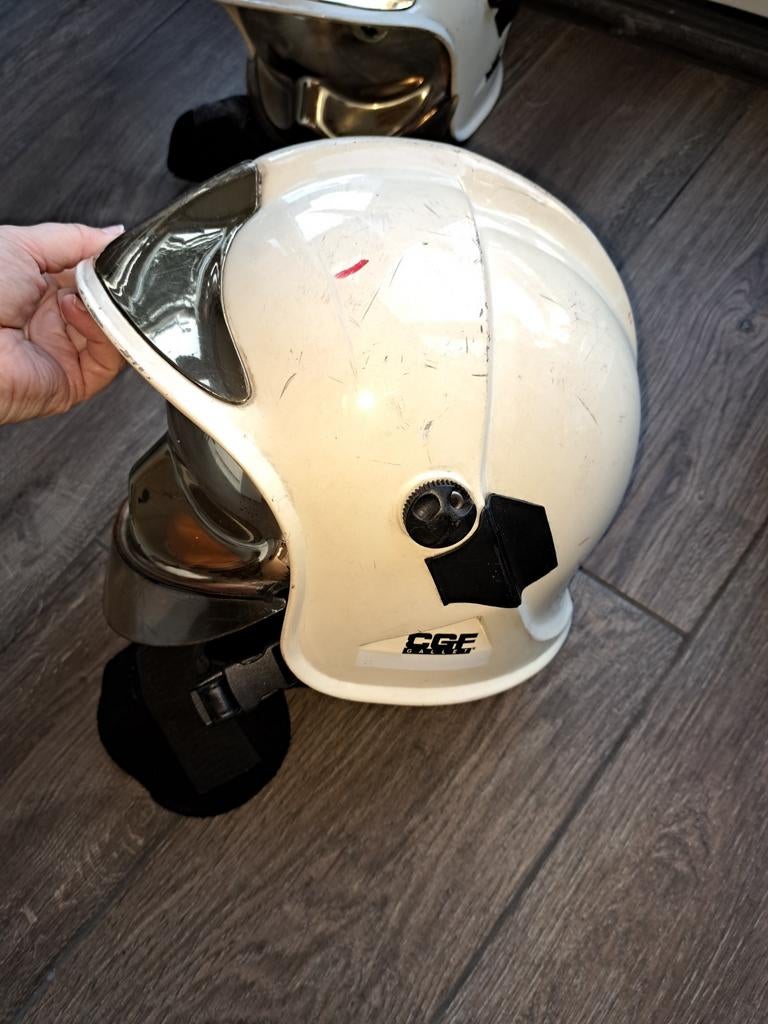 Brandweerhelm, Ophalen of Verzenden, Gebruikt