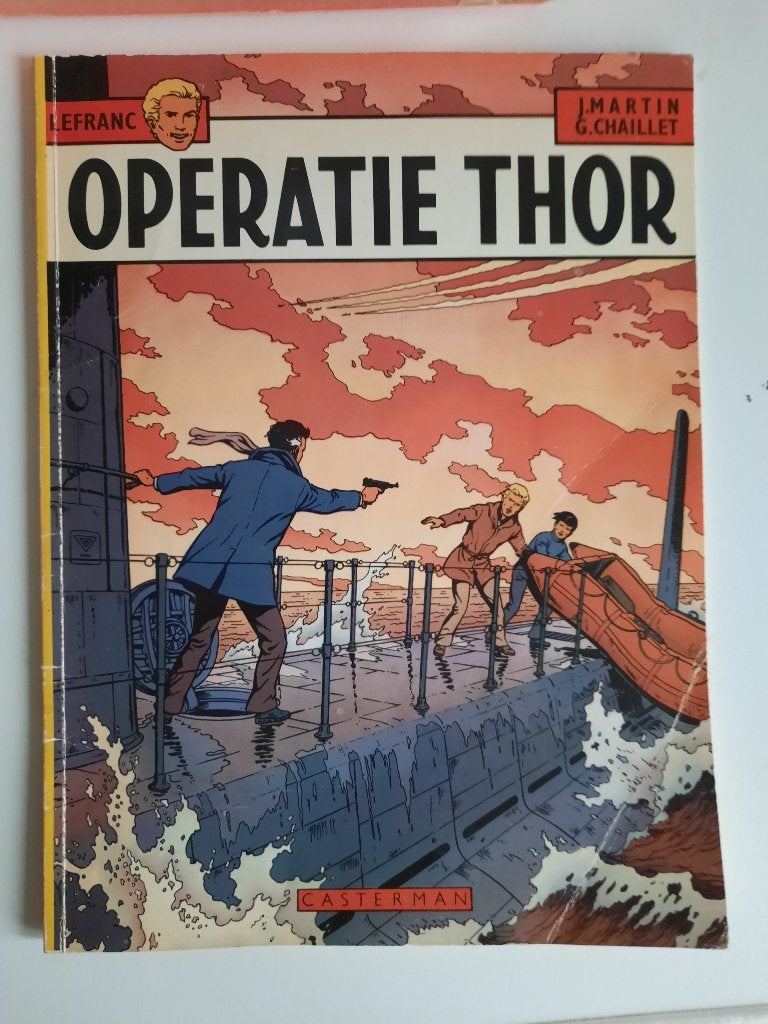 Lefranc, operatie Thor, Boeken, Eén stripboek, Ophalen of Verzenden, Zo goed als nieuw