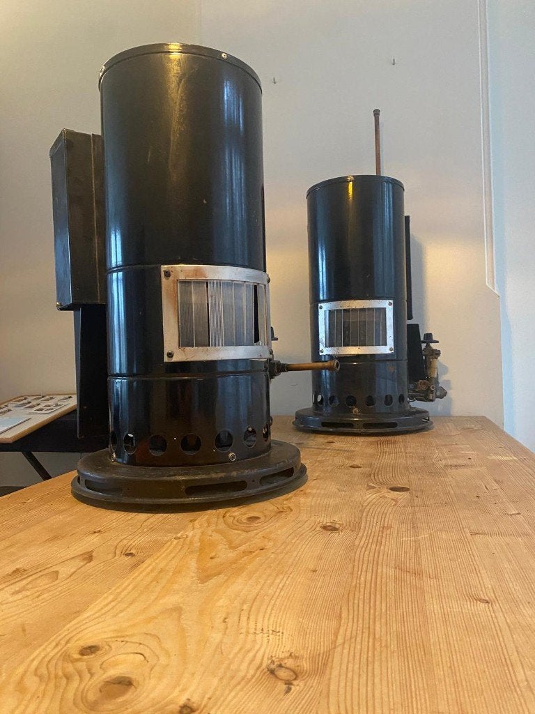 klassieke Nobel gaskachels, Huis en Inrichting, Ophalen, Gebruikt, Gas, Vrijstaand
