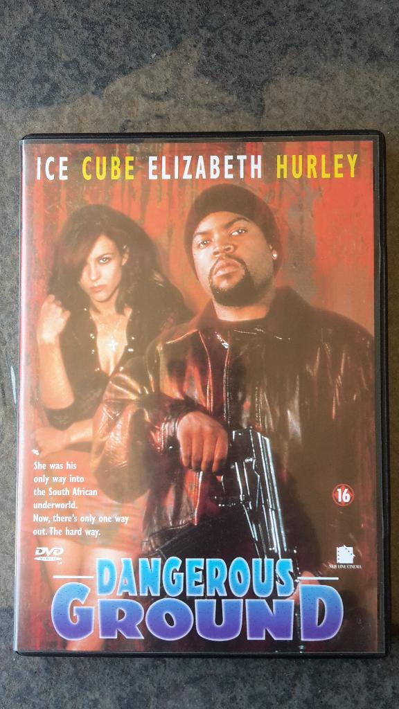 DVD Dangerous Ground met Ice Cube en Elizabeth Hurley, Vanaf 16 jaar, Ophalen of Verzenden, Zo goed als nieuw, Actiethriller