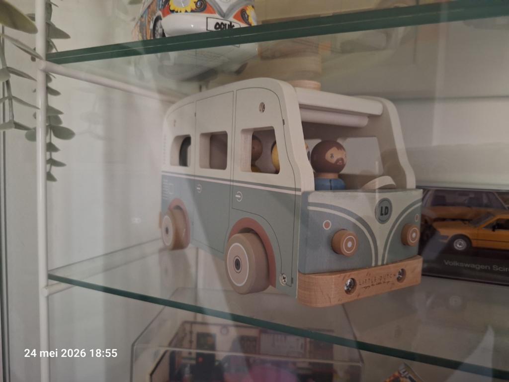 Little Dutch Houten Camper - Nieuw, Ophalen of Verzenden, Nieuw, Rij- of Hobbelspeelgoed