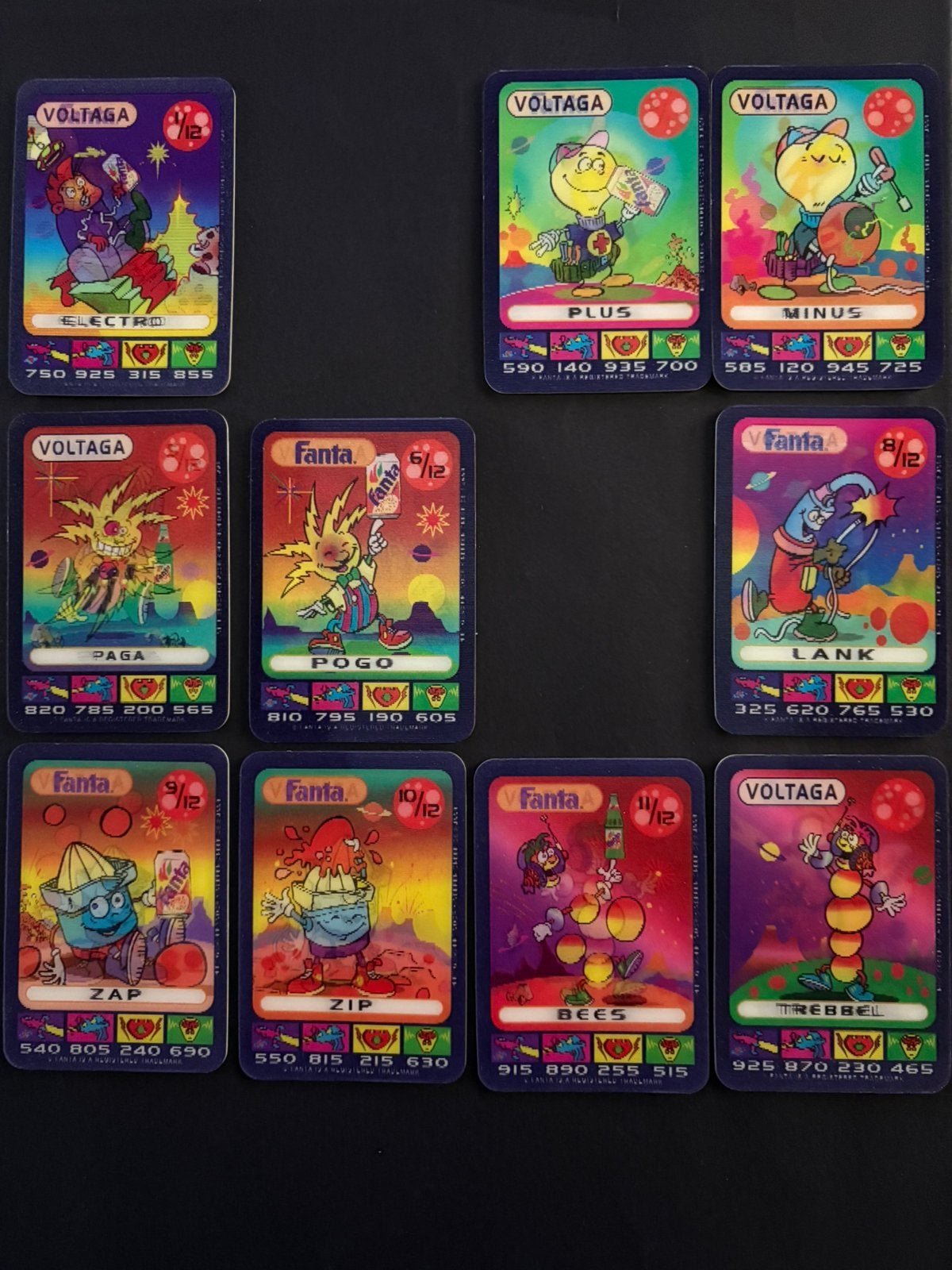 Spacix Fanta Voltage kaarten, Ophalen of Verzenden, Zo goed als nieuw