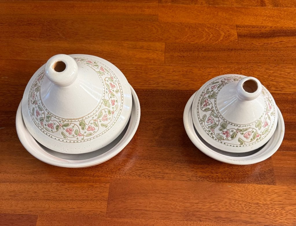Marokkaanse tajines (jaren Tachtig), Overige typen, Vintage, Ophalen of Verzenden, Zo goed als nieuw