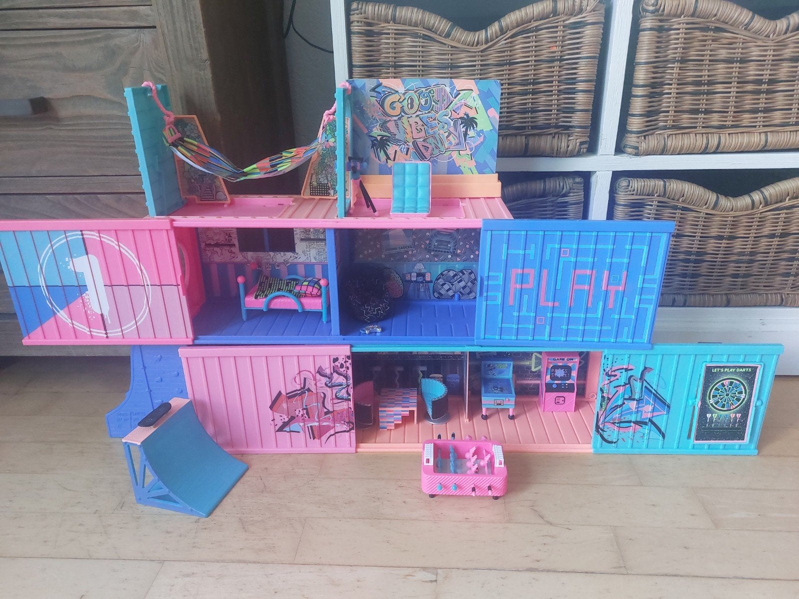 L.O.L. Surprise! Fashion Show House (excl. poppetjes) KOOPJE, Kinderen en Baby's, Ophalen, Gebruikt, Meisje
