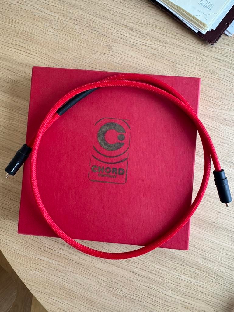 Chord shawline digitale coax, Ophalen of Verzenden, Zo goed als nieuw, Minder dan 2 meter, Coaxiale kabel