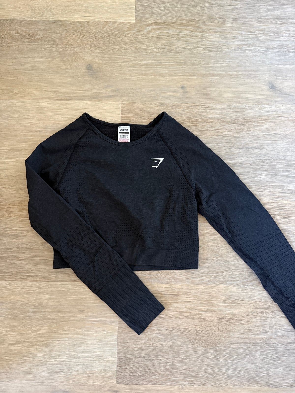 Gymshark longsleeve, Kleding | Dames, Ophalen of Verzenden, Zo goed als nieuw, Grijs, Fitness of Aerobics