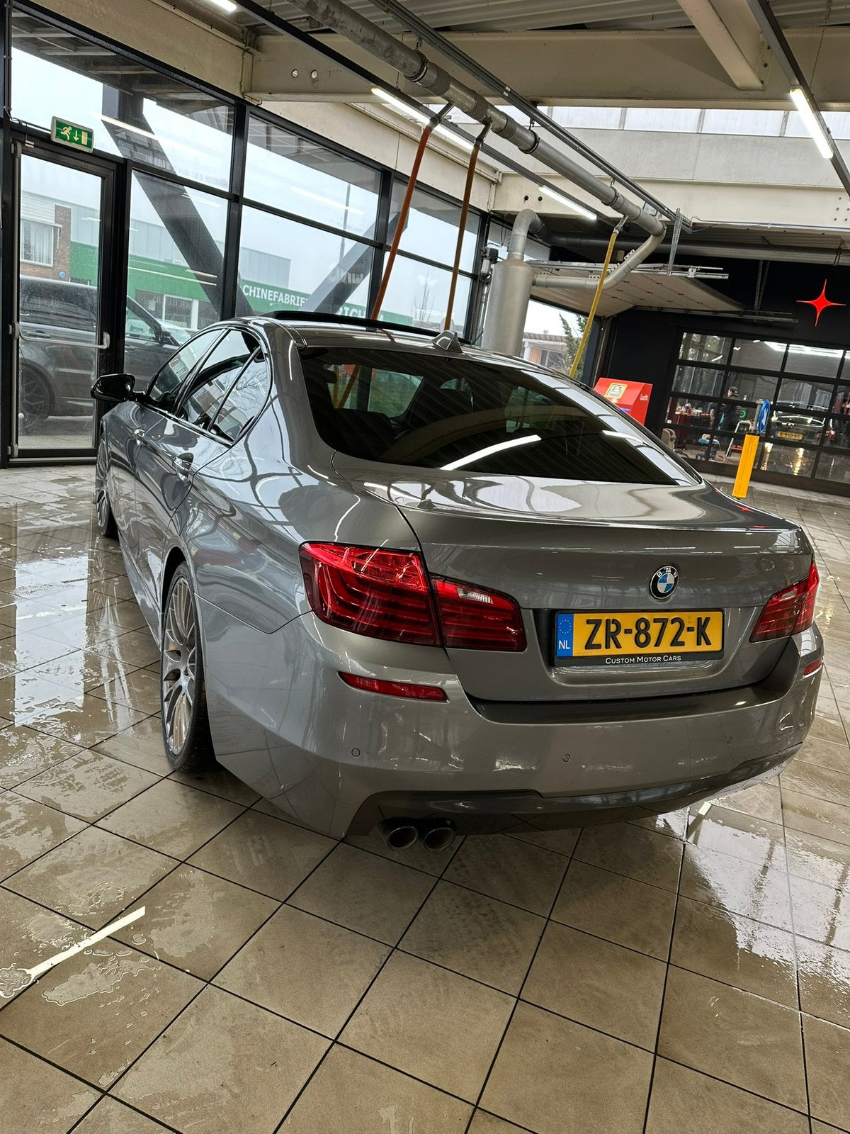 BMW 5-Serie 530D 190KW Sedan Aut8 2015 Grijs, Automaat, Achterwielaandrijving, Leder, Diesel