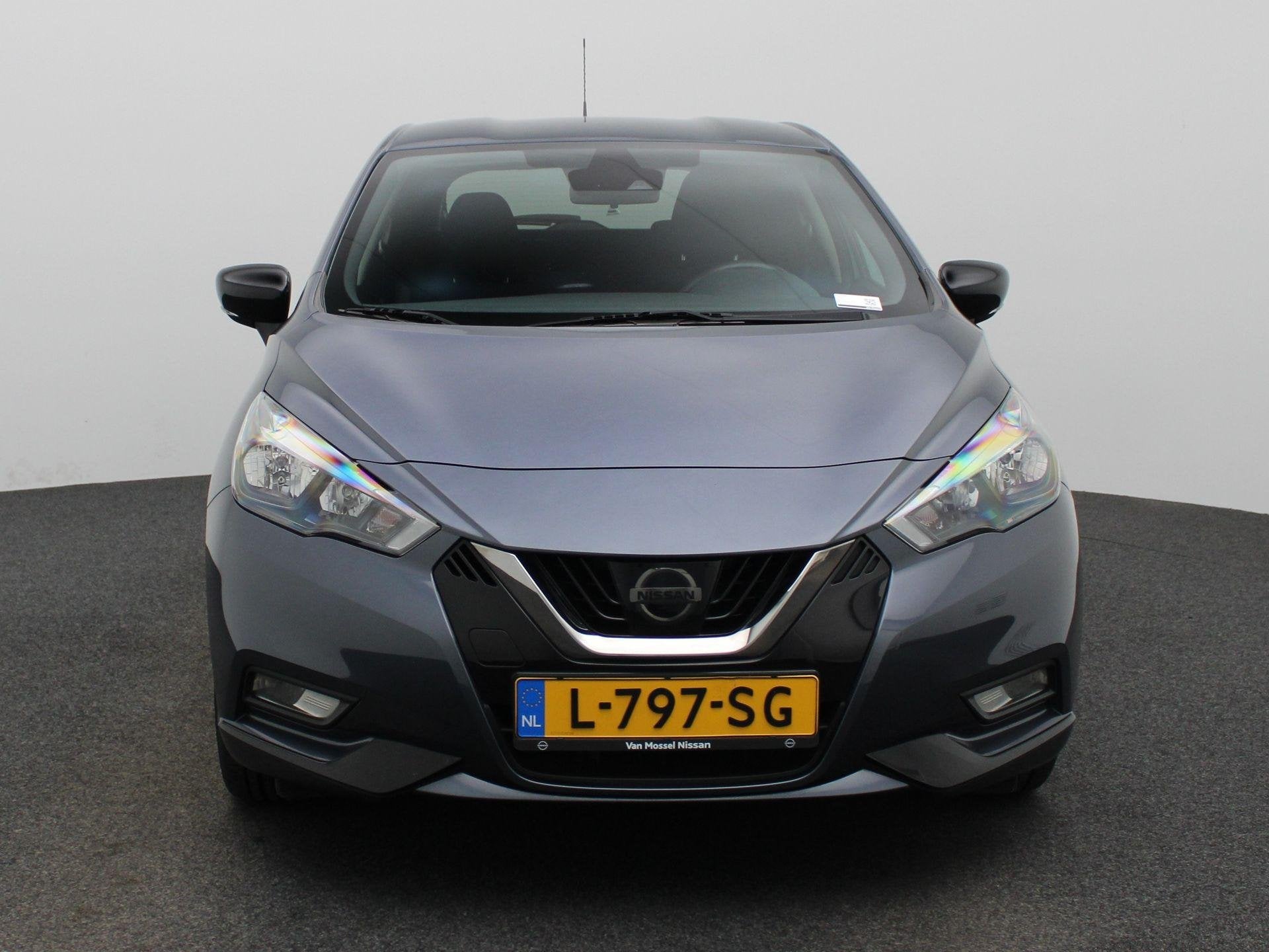 Nissan Micra 1.0 IG-T N-Design | Airco | Carplay/Android aut, Auto's, Voorwielaandrijving, Stof, Gebruikt, Euro 6