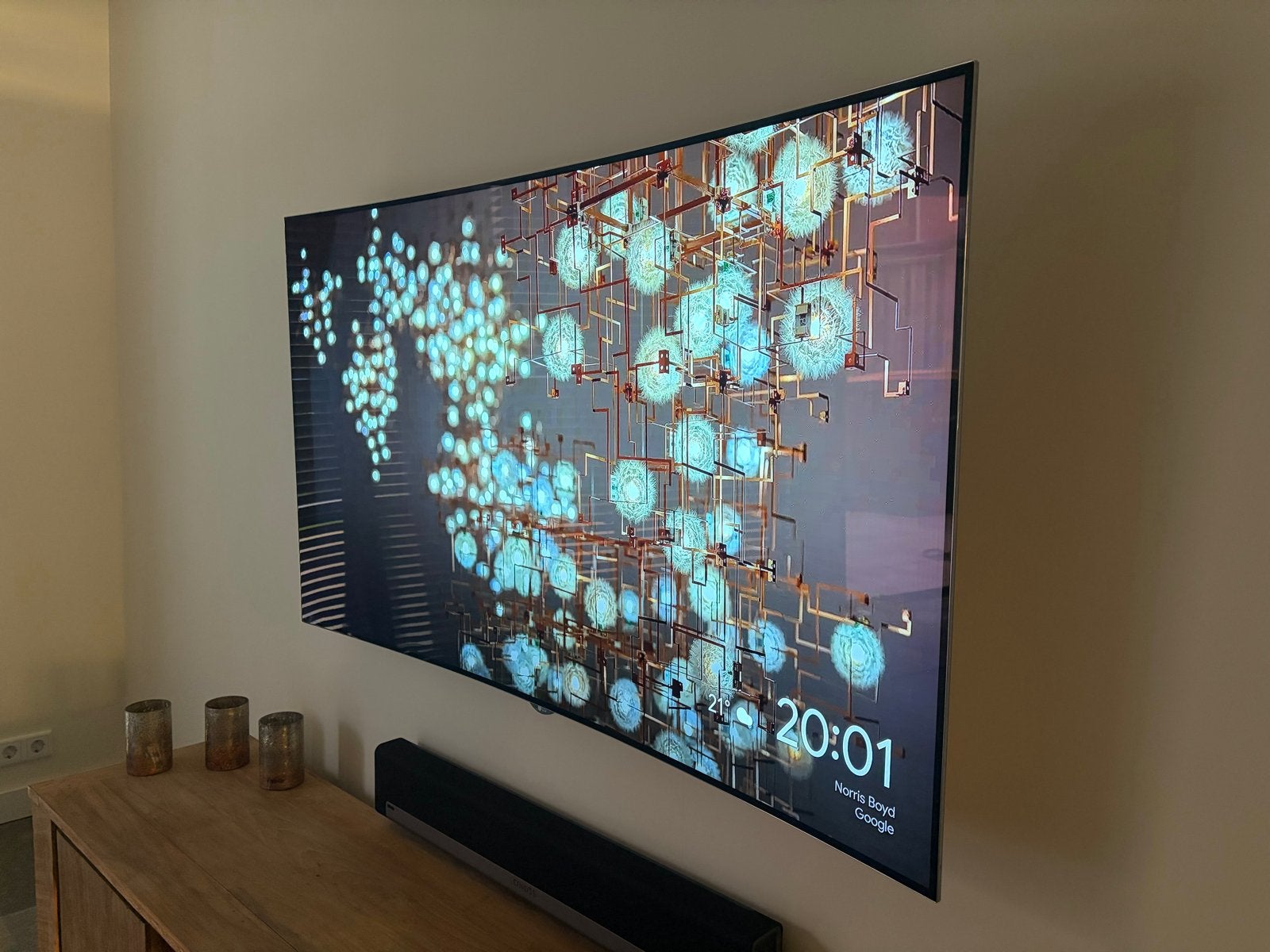 LG Curved OLED Smart TV - 65 inch 4K UHD, Ophalen, OLED, Zo goed als nieuw, 100 Hz